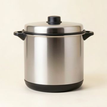 Mirro Aluminum Pressure Cooker (synthetic illustration; no displayed measurements)
