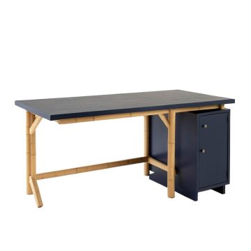 Laurel Crest Empty Workshop Workbench - Navy