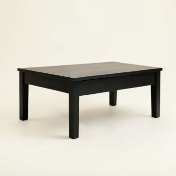 Cove Canyon Coffee Table - Black (synthetic illustration; no displayed measurements)