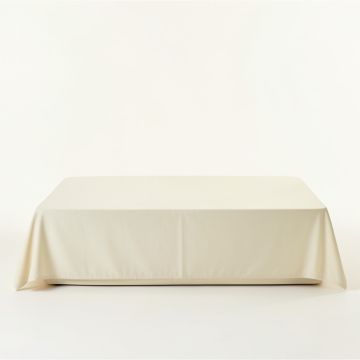 Brook Bluff Flat Bed Sheet - Cream (synthetic illustration; no displayed measurements)