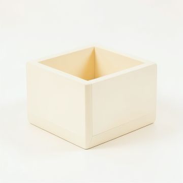 Stone Bridge Empty Raised Planter - Ivory (synthetic illustration; no displayed measurements)