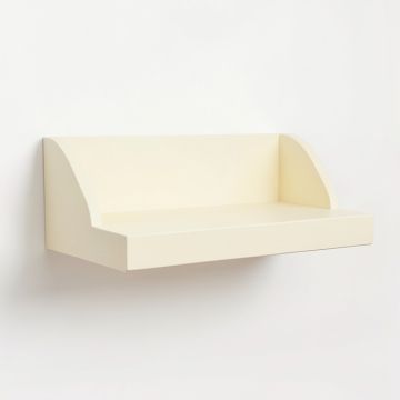 Vale Bluff Wall-Mounted Shelf - Cream (synthetic illustration; no displayed measurements)