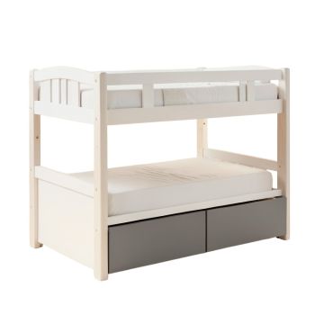 Ruvalcaba Bunk Bed With 2 Drawers
