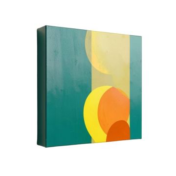 Mid Century Modern I By Becky Thorns - Wrapped Canvas Painting Print