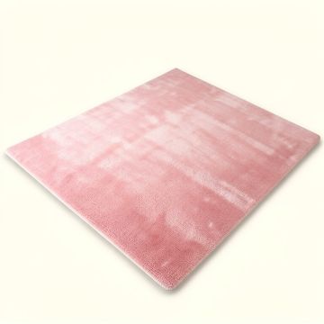 Hutton Plush Faux Pink Area Rug (synthetic illustration; no displayed measurements)