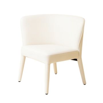 Valya Parsons Chair In White