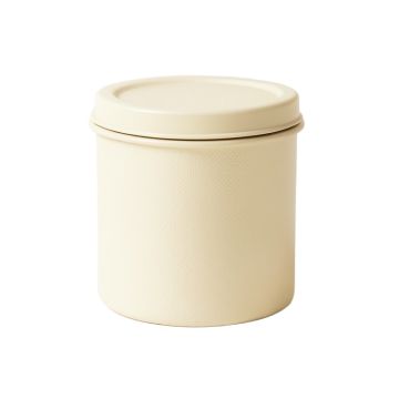 Dune Bluff Storage Canister With Lid - Ivory