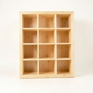 Heath Bluff Empty Mug-Storage Cabinet Insert - Ivory (synthetic illustration; no displayed measurements)
