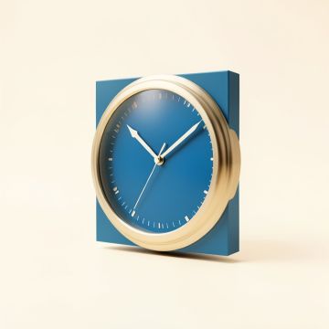 Lipari Wall Clock (synthetic illustration; no displayed measurements)