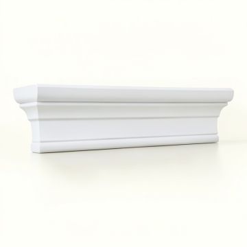 Dublin 8 3/4 '' H X 96 '' W X 8 3/4 '' D Crown Molding (synthetic illustration; no displayed measurements)