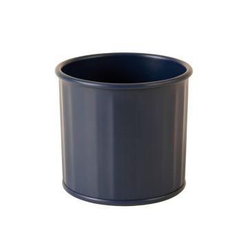 Rowan Bluff Empty Candle Holder - Navy