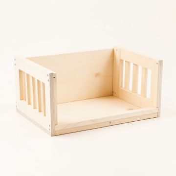 Harbor Dell Empty Furniture-Style Pet Crate - Ivory (synthetic illustration; no displayed measurements)