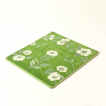 Robin Mead Bright Horizon Non-Slip Floral Bath Rug (synthetic illustration; no displayed measurements)