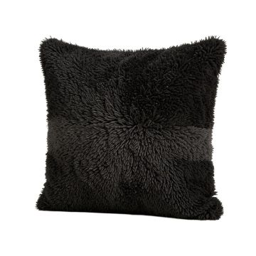 Hatherleigh Decorative Shaggy Throw Pillow