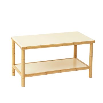 Pine Canyon Indoor Bench - Cream