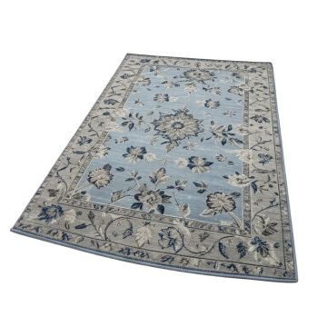Ericson Floral Blue/Grey Rug