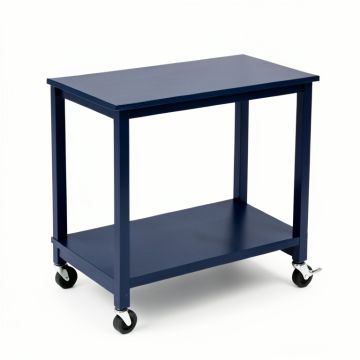 Ash Canyon Empty Rolling Workshop Cart - Navy (synthetic illustration; no displayed measurements)