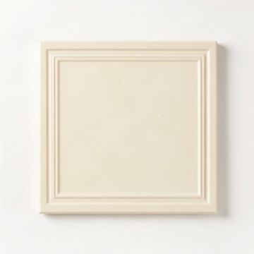 Clay Crossing Uninstalled Square Decorative Tile - Cream (synthetic illustration; no displayed measurements)