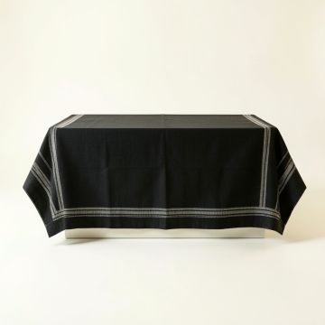 Olive Canyon Flat Bed Sheet - Black (synthetic illustration; no displayed measurements)