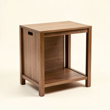 Ahanu Kitchen Cart Solid Wood (synthetic illustration; no displayed measurements)