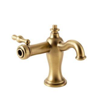 Victorian Widespread Bathroom Faucet With Drain Assembly