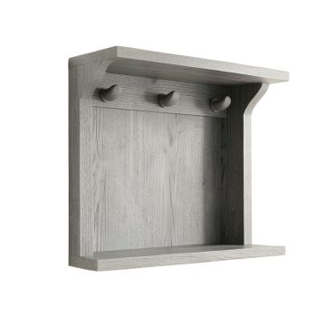 Meadow Crossing Wall-Mounted Entryway Organizer Shelf - Gray