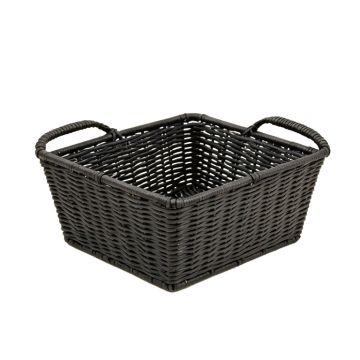 Cliff Bridge Empty Storage Basket - Black