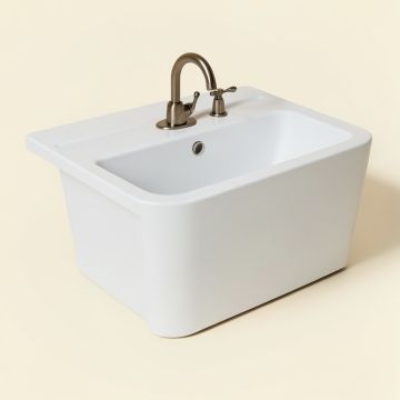 Ironridge Undermount Single-Bowl Farmhouse Kitchen Sink (synthetic illustration; no displayed measurements)