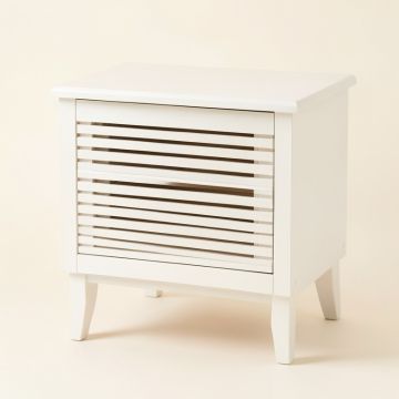 Reed Arc Nightstand - White (synthetic illustration; no displayed measurements)