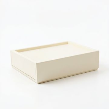 Moss Falls Desktop Monitor Riser - Ivory (synthetic illustration; no displayed measurements)