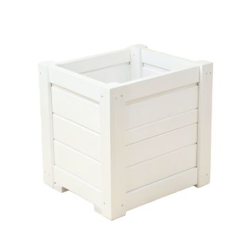 Summit Brook Closed Garden Compost Bin - White