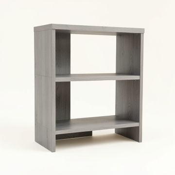 Heath Dell Desktop Shelving Unit - Gray (synthetic illustration; no displayed measurements)