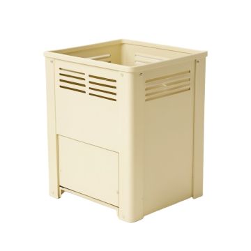 Juniper Bluff Closed Garden Compost Bin - Cream