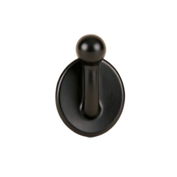 Aspen Branch Wall-Mounted Robe Hook - Black