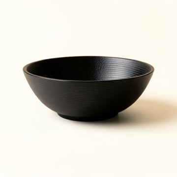 Summit Brook Dining Bowl - Black (synthetic illustration; no displayed measurements)
