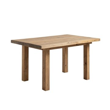 Leahy Rustic Solid Wood Dining Table
