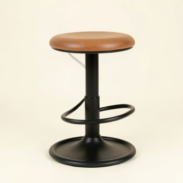 Hisham Swivel Adjustable Height Bar Stool (synthetic illustration; no displayed measurements)