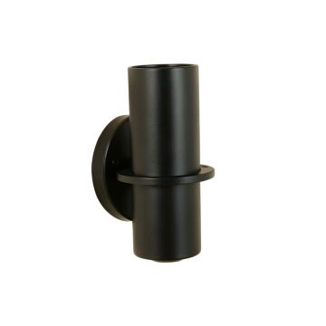 Belin 1 - Light Dimmable Black Candle Wall Light