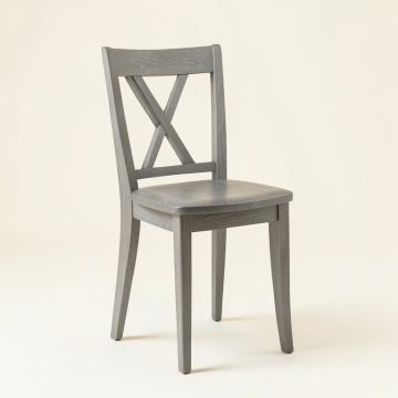 Dawn Bend Dining Chair - Gray (synthetic illustration; no displayed measurements)