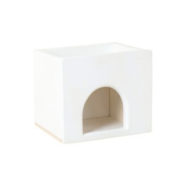 River Bluff Wall-Mounted Cat Perch - White