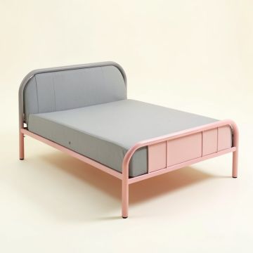 Doshie Metal Twin Platform Bed (synthetic illustration; no displayed measurements)