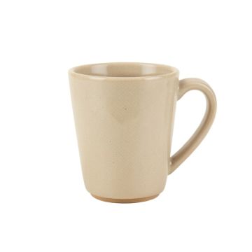 Fern Bend Ceramic Mug - Beige