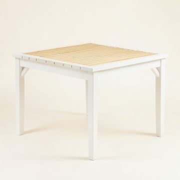 Sage Crest Patio Table - White (synthetic illustration; no displayed measurements)