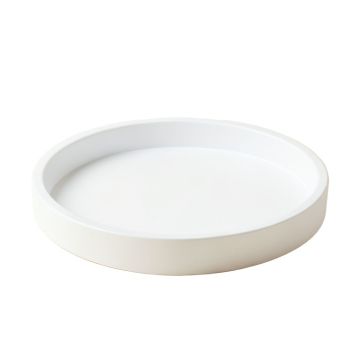 Heath Bend Serving Tray - White