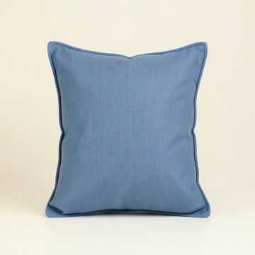 Hazel Branch Filled Accent Pillow - Blue (synthetic illustration; no displayed measurements)