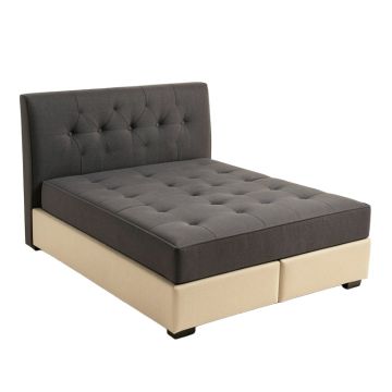 Annemette Tufted Upholstered Low Profile Storage Platform Bed (synthetic illustration; no displayed measurements)