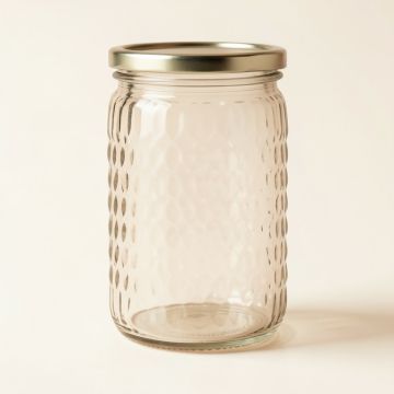 Hammered Canister Storage Jar (synthetic illustration; no displayed measurements)