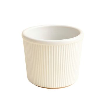 Wren Arc Empty Planter - White