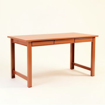 Sage Brook Empty Workshop Workbench - Terracotta (synthetic illustration; no displayed measurements)