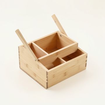 Alder Bridge Empty Coffee-Station Organizer - Beige (synthetic illustration; no displayed measurements)